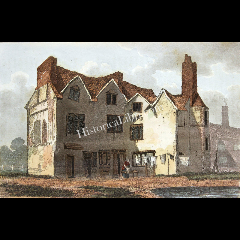 Ackermann's Repository 1811 November Plate 25 Old House