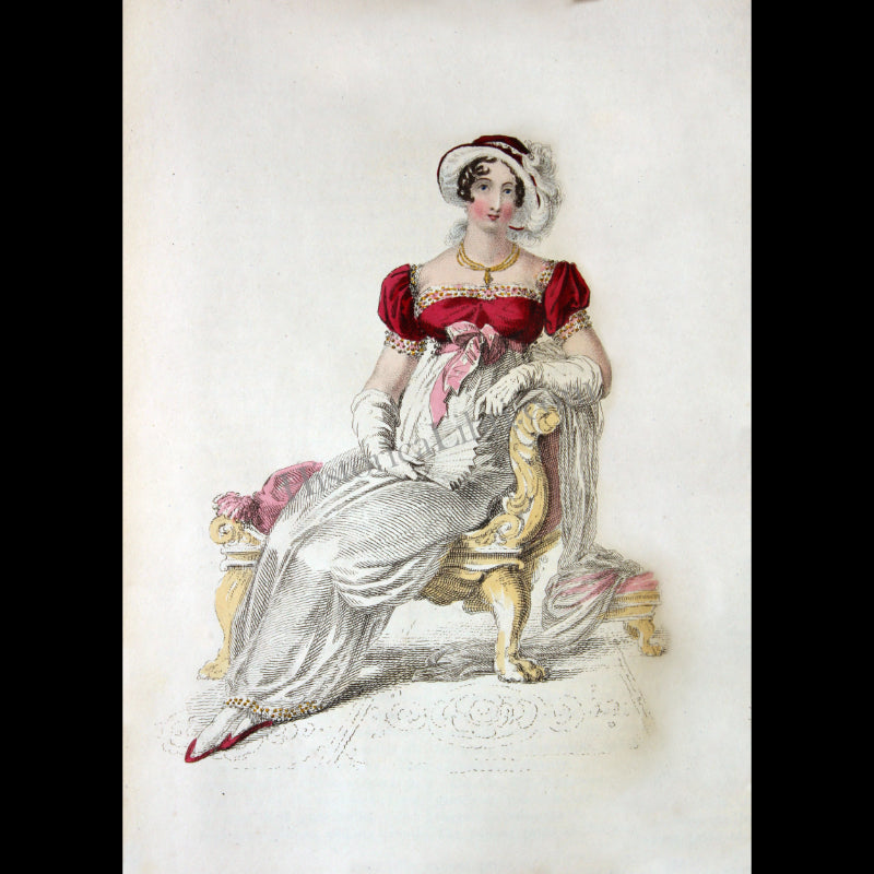 Ackermann's Repository 1812 November Plate 32 Evening Dress