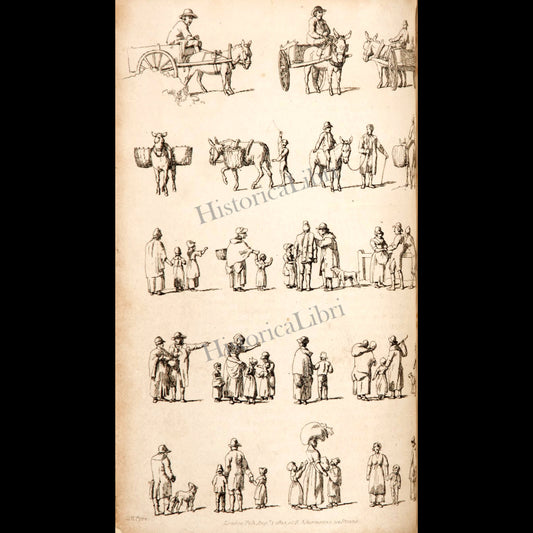 Ackermann's Repository 1814 August Pyne's Figures