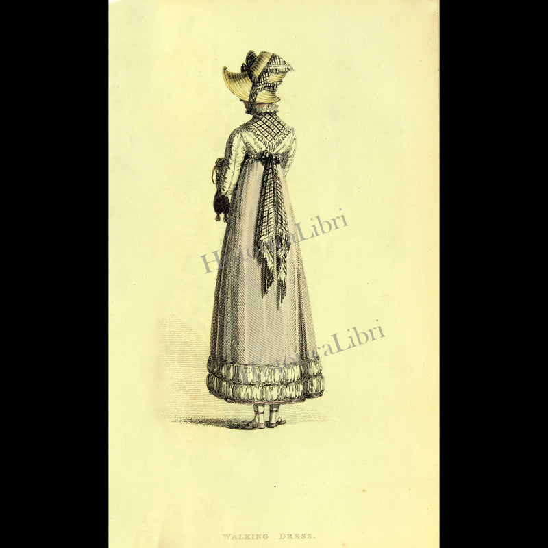 Ackermann's Repository 1814 October Plate 20 Walking Dress