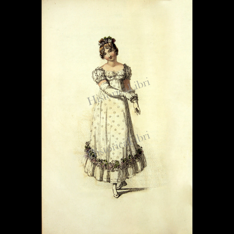 Ackermann's Repository 1815 June Plate 28 Ball Dress