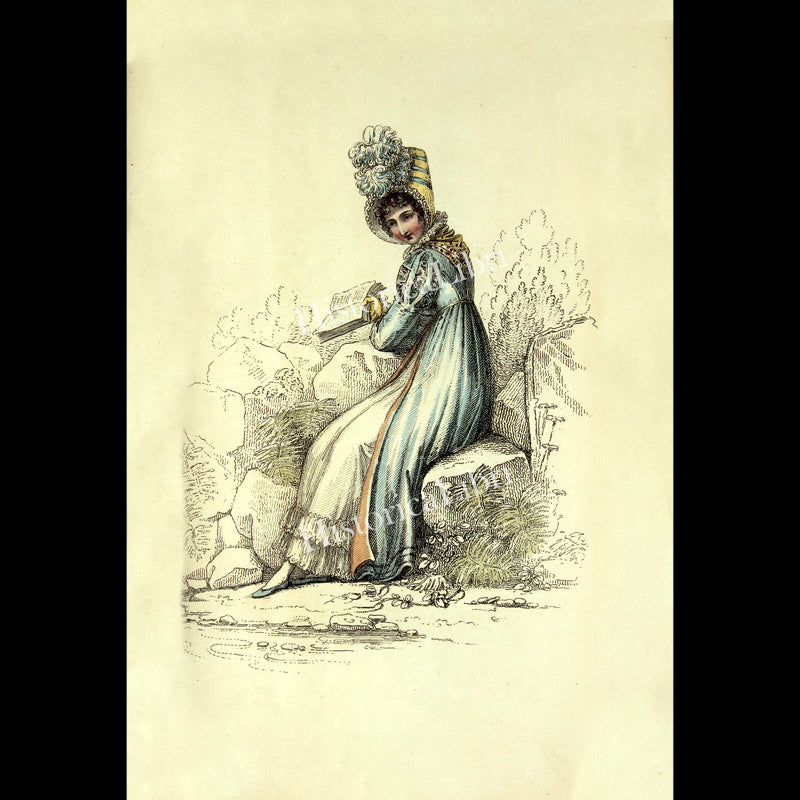 Ackermann's Repository 1815 October Plate 23 Walking Dress