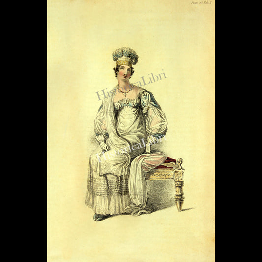 Ackermann's Repository 1816 April Plate 23 Opera Dress