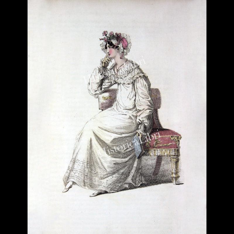 Ackermann's Repository 1817 June Plate 36 Morning Dress