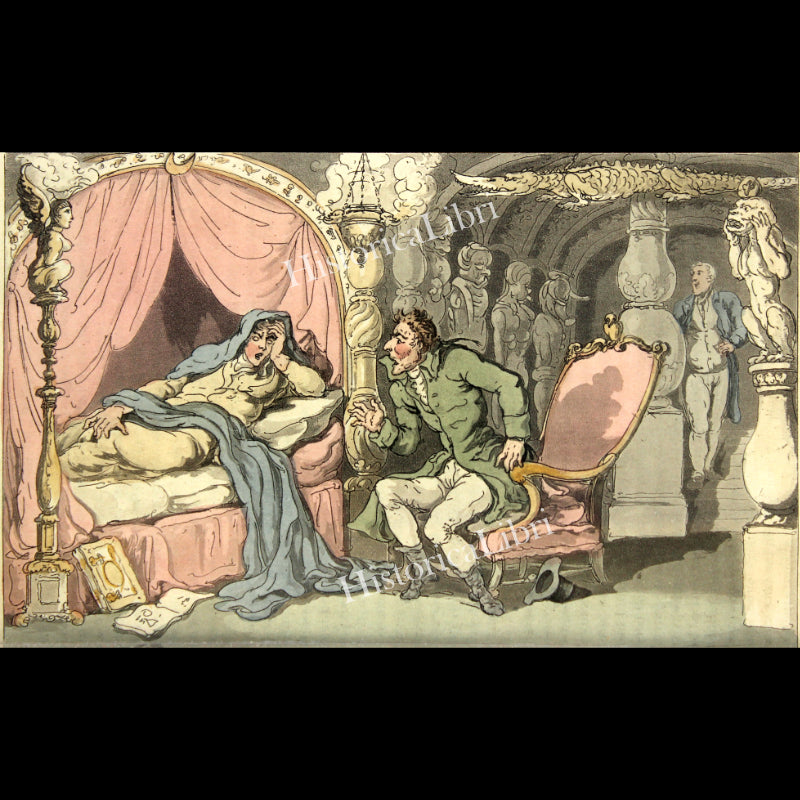 Ackermann's Repository 1817 March Plate 14 Consulting the Prophet
