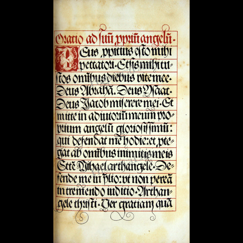 Ackermann's Repository 1817 October Plate 19 A Specimen of the Text (Alphabet Durer's Prayer Book)