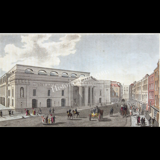 Ackermann's Repository 1809 October Plate 22 Theatre Royal, Covent Garden