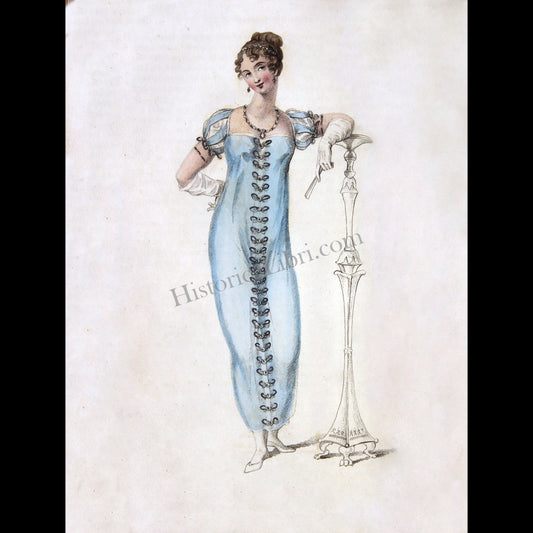 Ackermann's Repository 1809 October Plate 24 Ball Dress