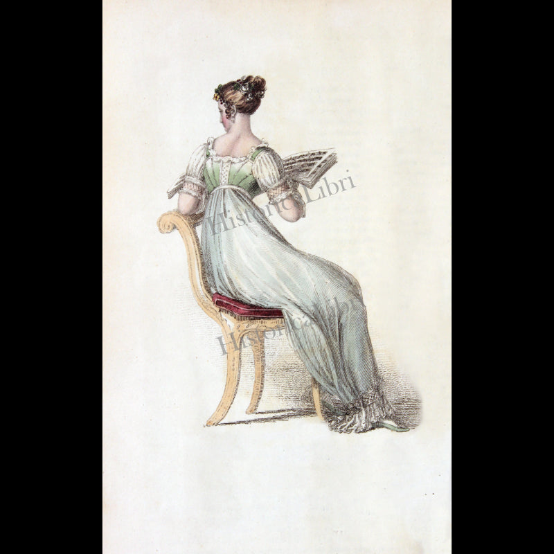 Ackermann's Repository 1813 October Plate 26 Evening Dress