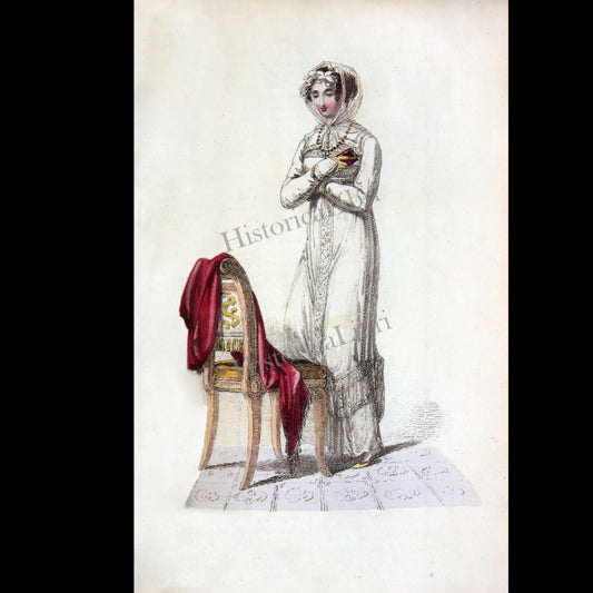 Ackermann's Repository 1813 October Plate 27 Morning Dress