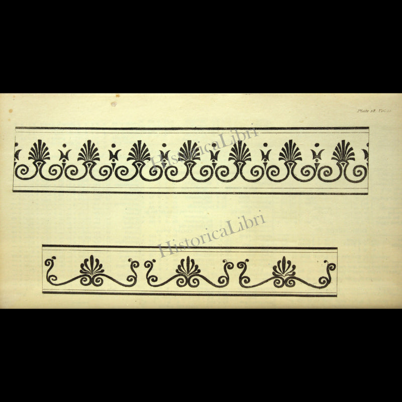 Ackermann's Repository 1813 October Plate 28 Pattern for Needlework