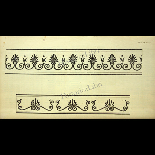 Ackermann's Repository 1813 October Plate 28 Pattern for Needlework