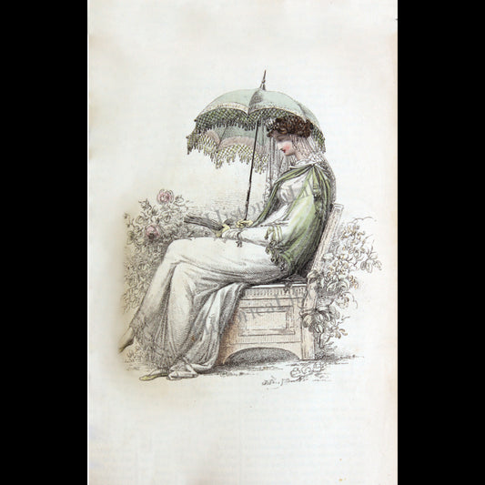 Ackermann's Repository 1813 September Plate 20 Promenade Dress