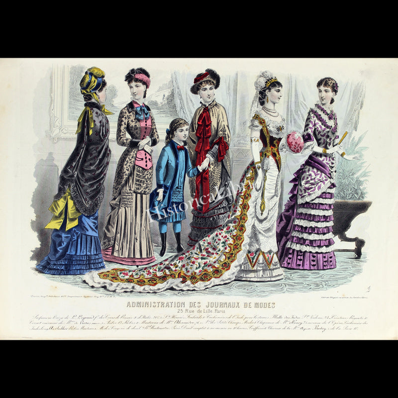 Administration des Journaux de Modes 1881 Plate 279
