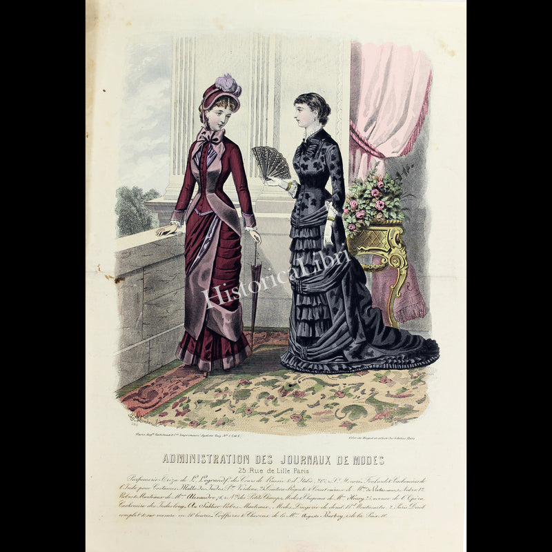 Administration des Journaux de Modes 1881 Plate 280