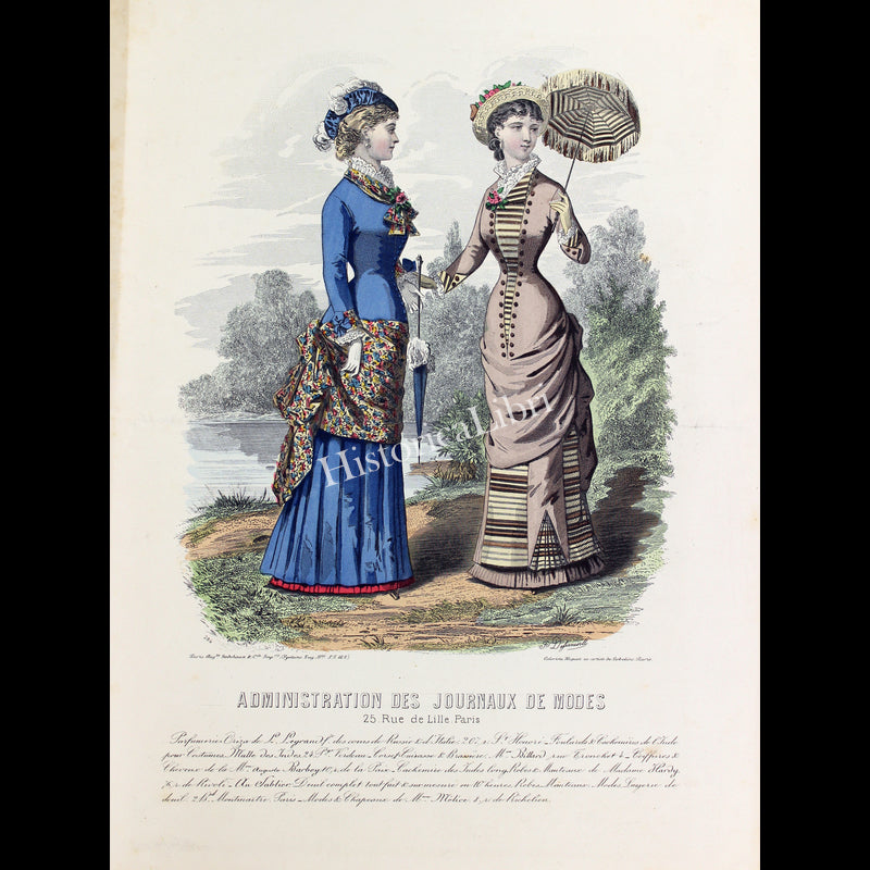 Administration des Journaux de Modes 1881 Plate 284