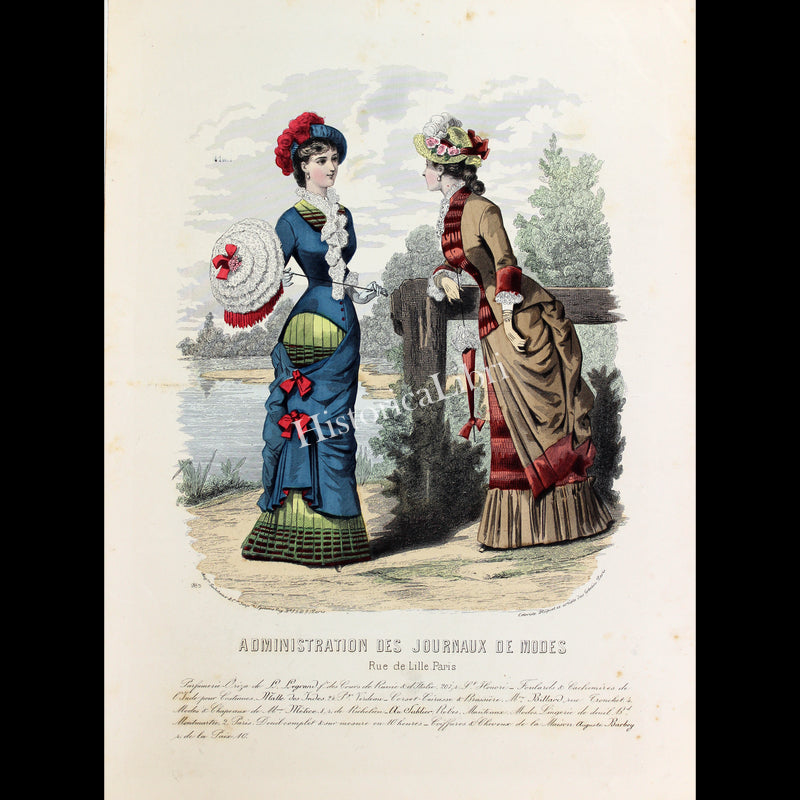 Administration des Journaux de Modes 1881 Plate 285