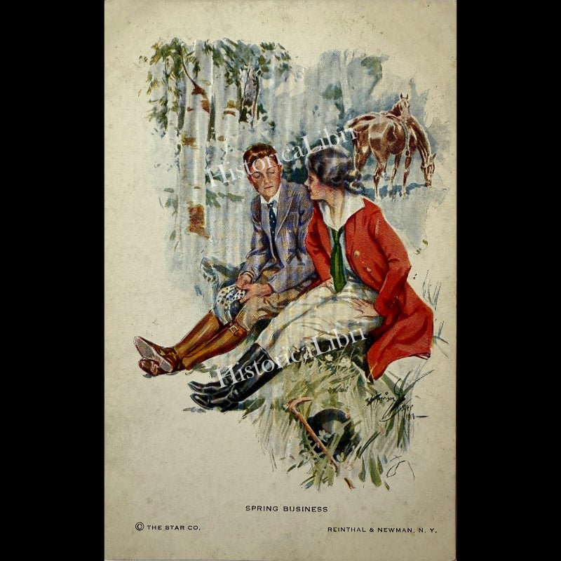 Harrison Fisher 1916 Spring Business