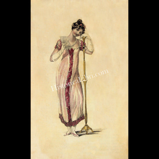 Ackermann's Repository 1810 July Plate 4 Ball Dress