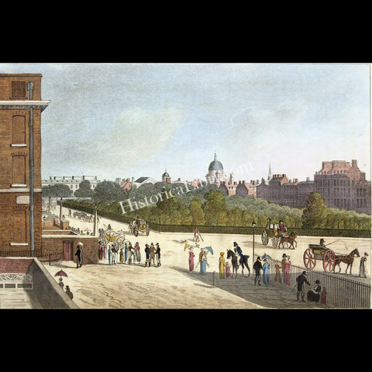 Ackermann's Repository 1810 November Plate 28 Lincoln's Inn Fields