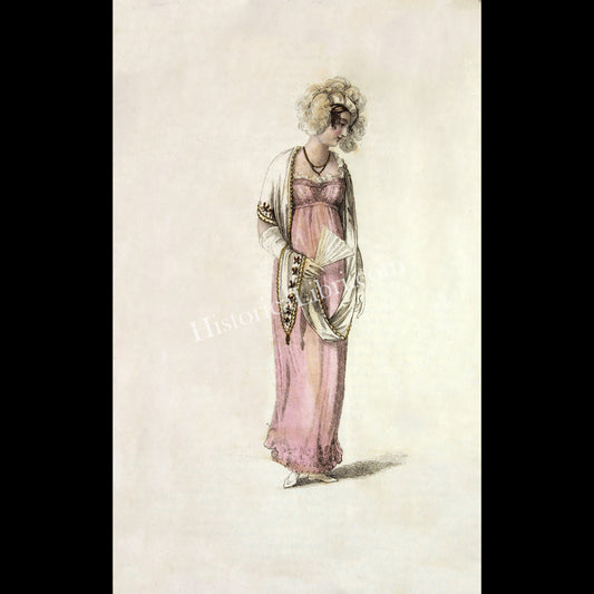 Ackermann's Repository 1810 November Plate 29 Hall Dress