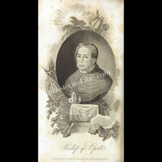 Ackermann's Repository 1810 Supplement Plate 42 Bishop of Oporlo