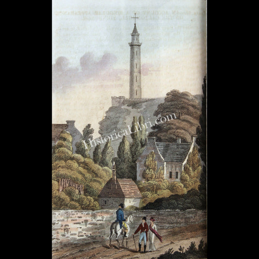 Ackermann's Repository 1811 April Plate 21 Nelson's Monument