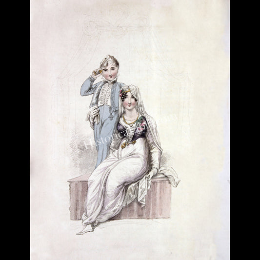 Ackermann's Repository 1811 July Plate 4 Opera Dress