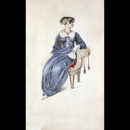 Ackermann's Repository 1811 October Plate 23 Evening Dress