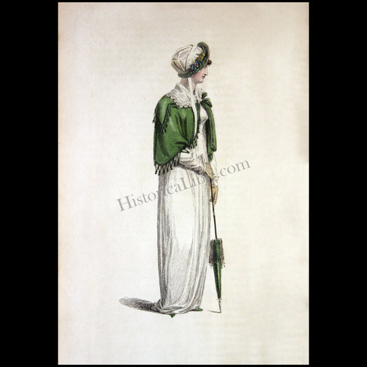 Ackermann's Repository 1811 September Plate 16 Promenade Costume