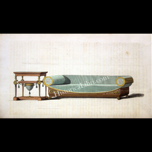 Ackermann's Repository 1812 August Plate 10 A French Sofa