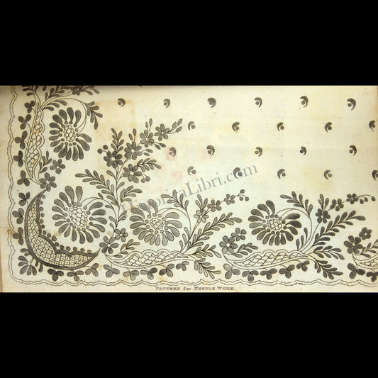 Ackermann's Repository 1812 February Plate 17 Pattern for Needle Work