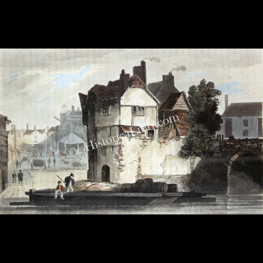 Ackermann's Repository 1812 July Plate 1 Maidstone, Kent