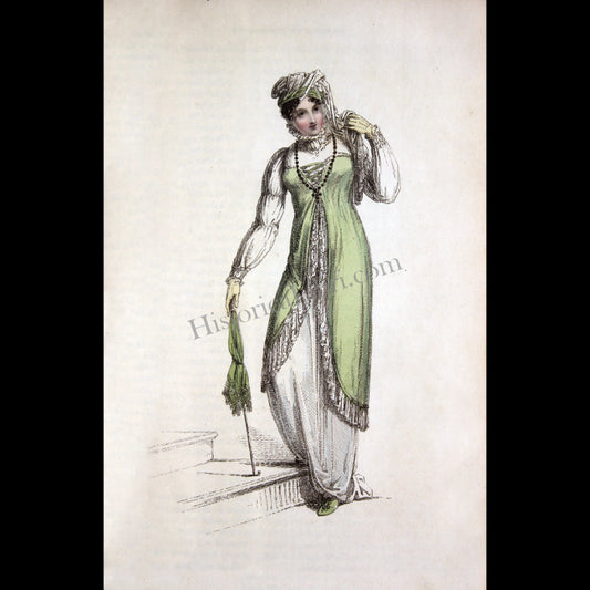 Ackermann's Repository 1812 July Plate 5 Promenade Dress