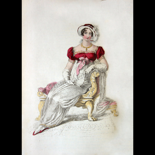 Ackermann's Repository 1812 November Plate 32 Evening Dress