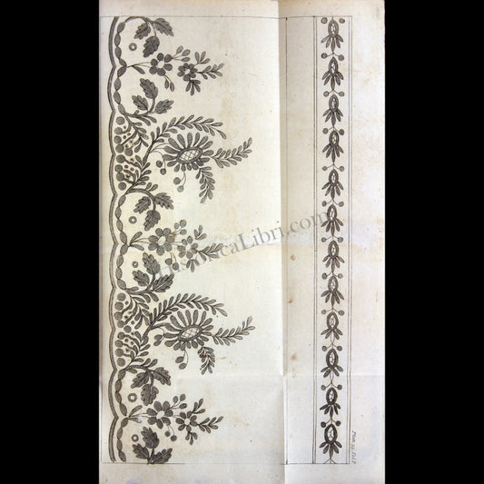 Ackermann's Repository 1812 November Plate 35 Pattern for Needlework