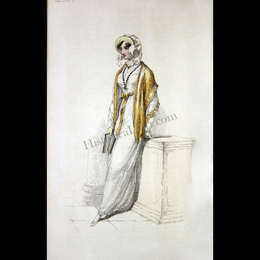 Ackermann's Repository 1812 October Plate 26 Promenade Costume