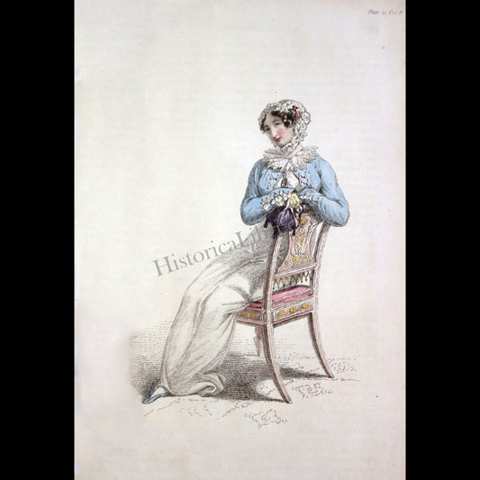 Ackermann's Repository 1812 October Plate 27 Morning Costume