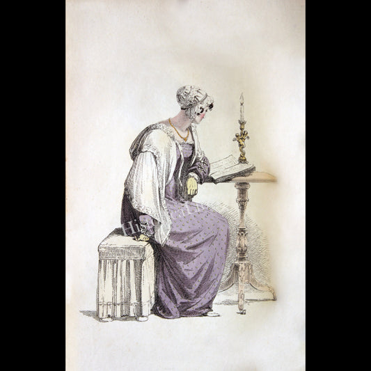 Ackermann's Repository 1813 March Plate 21 Half Dress