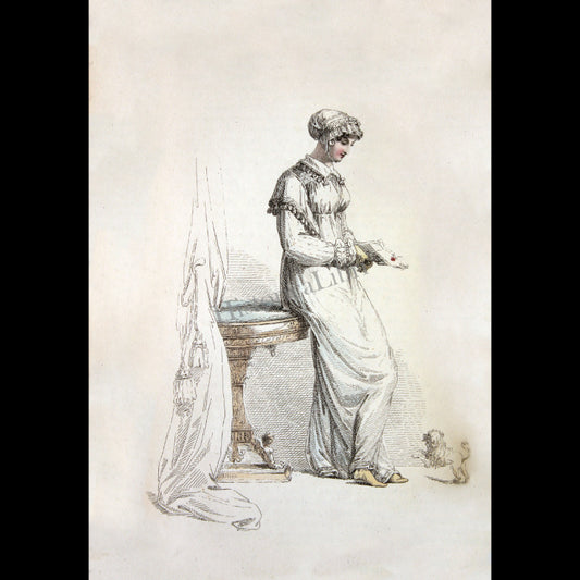 Ackermann's Repository 1813 May Plate 36 Morning Dress