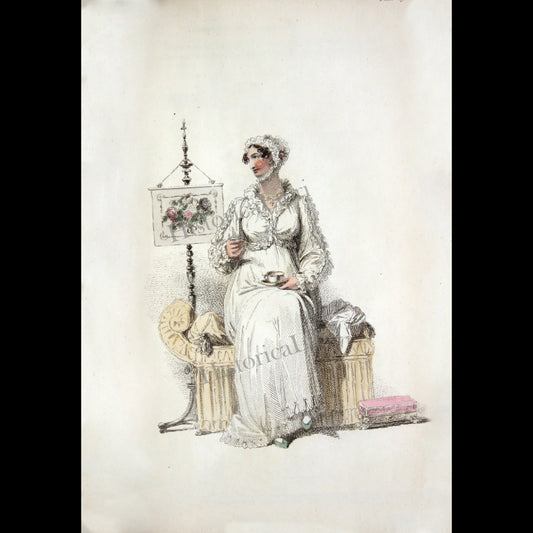 Ackermann's Repository 1814 April Plate 25 Morning Dress