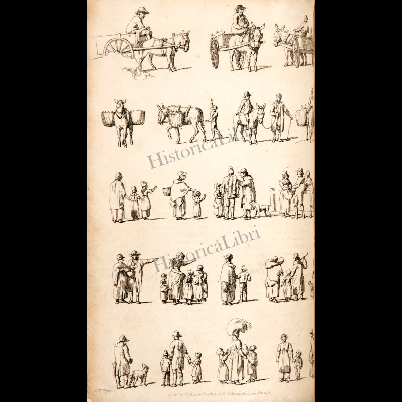 Ackermann's Repository 1814 August Pyne's Figures