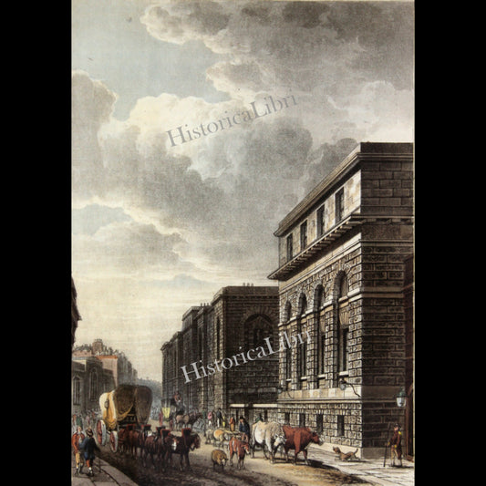 Ackermann's Repository 1814 June Plate 34 The Old Bailey