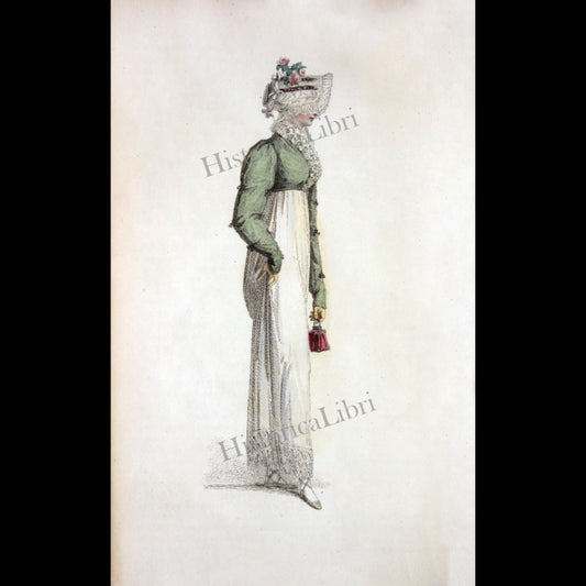 Ackermann's Repository 1814 June Plate 36 Walking Dress