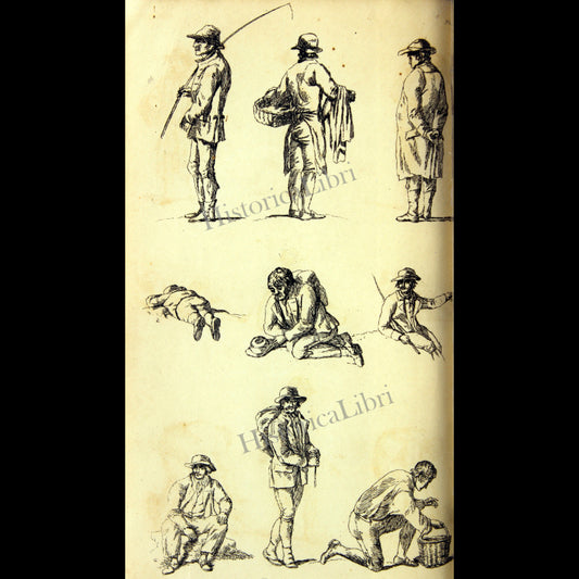 Ackermann's Repository 1814 March Plate 18 Pyne's Figures