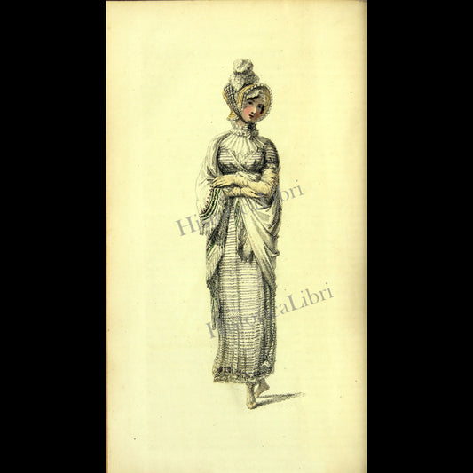 Ackermann's Repository 1814 November Plate 24 Walking Dress