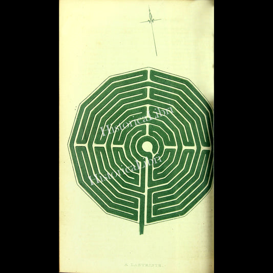 Ackermann's Repository 1815 April Plate 16 A Labyrinth