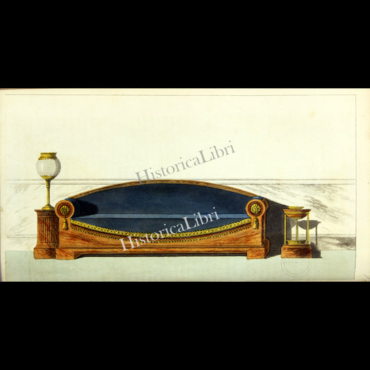 Ackermann's Repository 1815 April Plate 17 A French Sofa