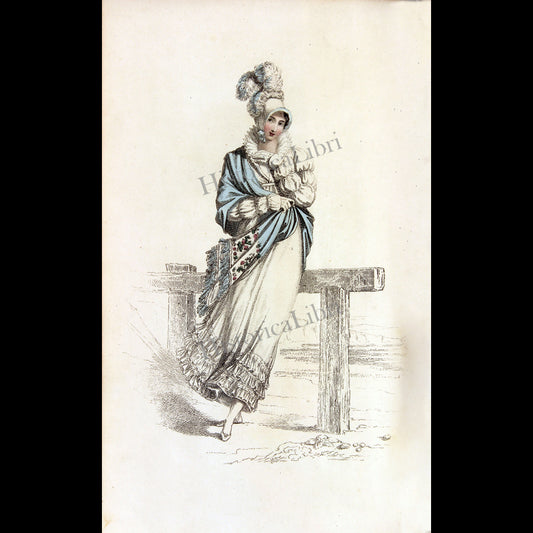 Ackermann's Repository 1815 July Plate 4 Walking Dress