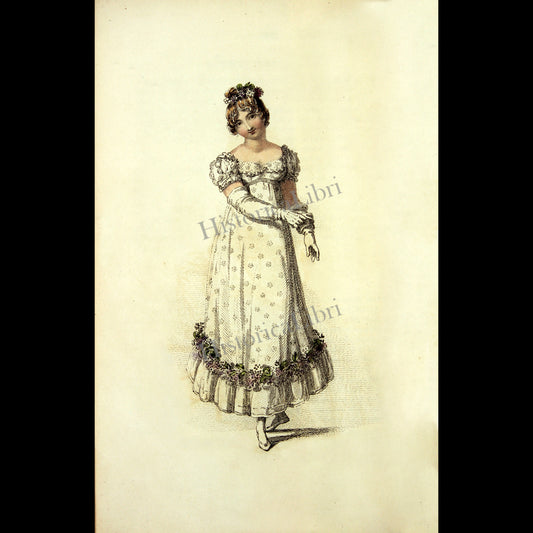 Ackermann's Repository 1815 June Plate 28 Ball Dress